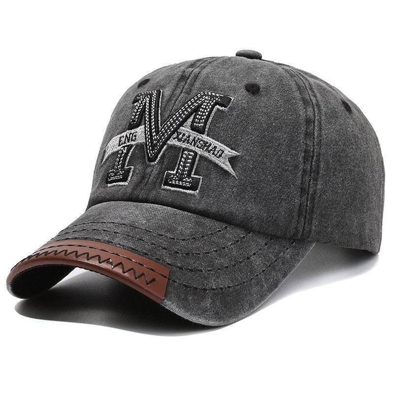 Retro Cotton Peaked Cap for Men and Women - Stylish Outdoor Sun Hat - Buy Center US
