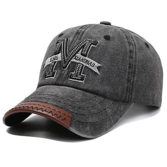 Retro Cotton Peaked Cap for Men and Women - Stylish Outdoor Sun Hat - Buy Center US