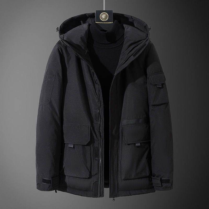 Buycenter Student Coat - Outdoor Cardigan in Black, Blue, White, Red - Buy Center US