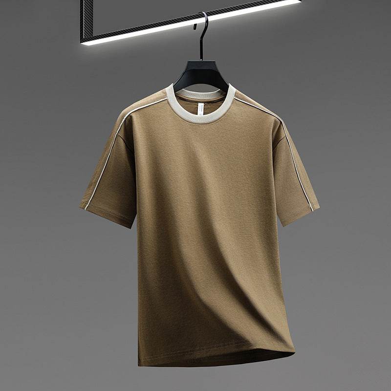 Summer Raglan Sleeve Men's T-Shirt - Loose Fit, Multiple Colors Available - Buy Center US