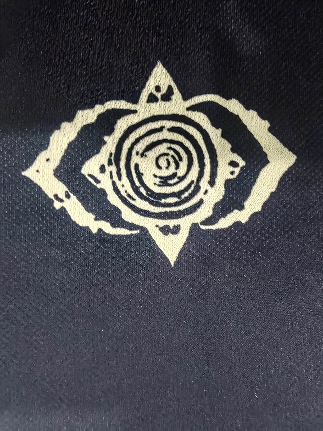 Men's Vintage Patterned Sleeveless Top - Casual Crew Neck Design - Buy Center US