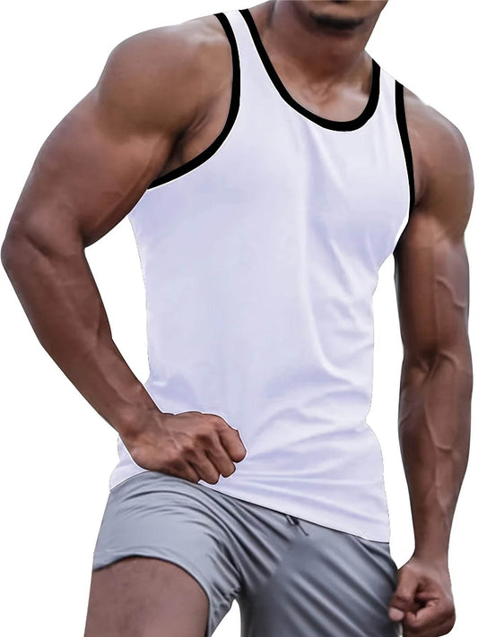 Men's Sleeveless Lightweight Tank Top - Breathable Activewear for Summer - Buy Center US