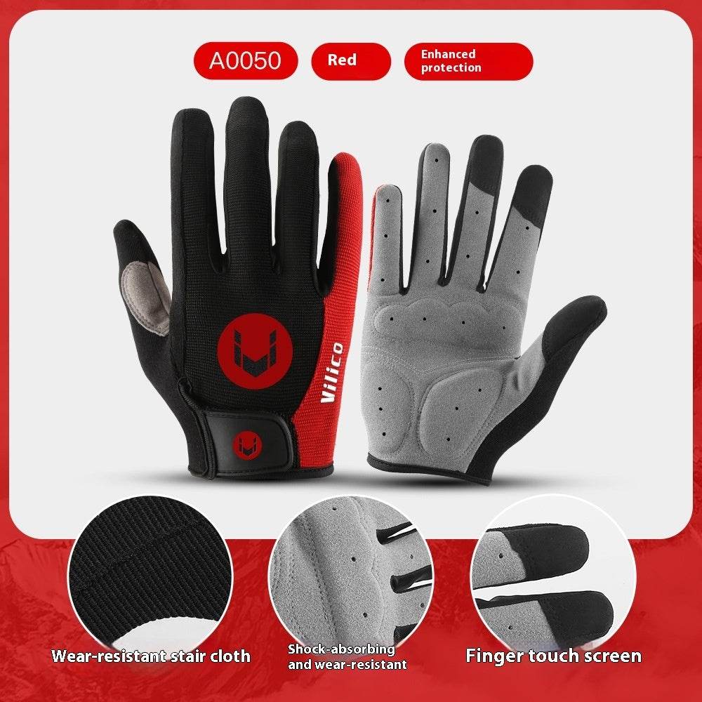 Buycenter Touchscreen Fitness Gloves - Anti-Slip, Unisex Cycling Gear - Buy Center US