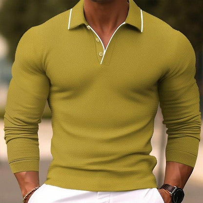 Buycenter 3D Printed Men's Casual Sports Top - Long Sleeve, Spring & Autumn - Buy Center US