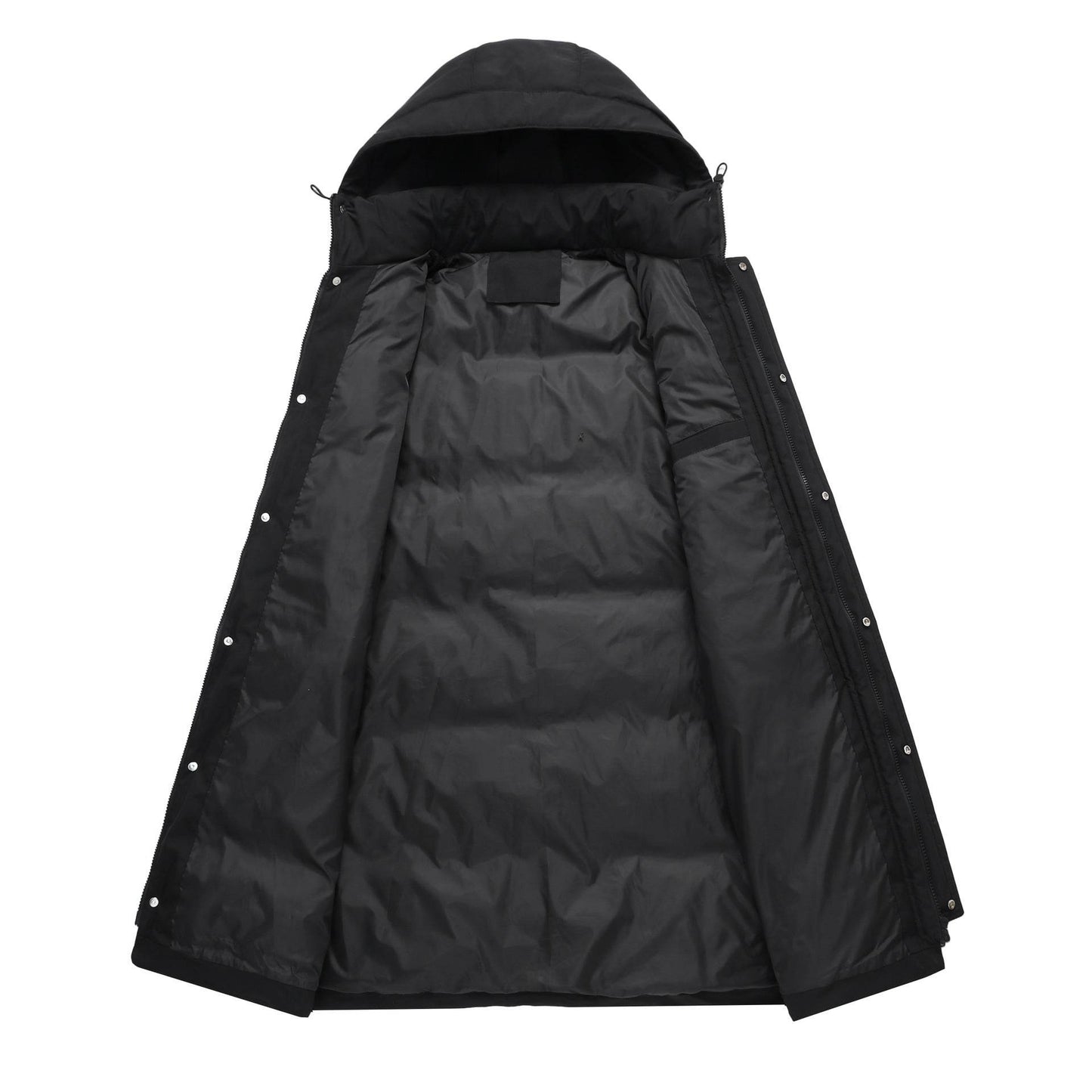 Buycenter Outdoor Windproof Men's Coat - Thickened Mid-Length Design - Buy Center US