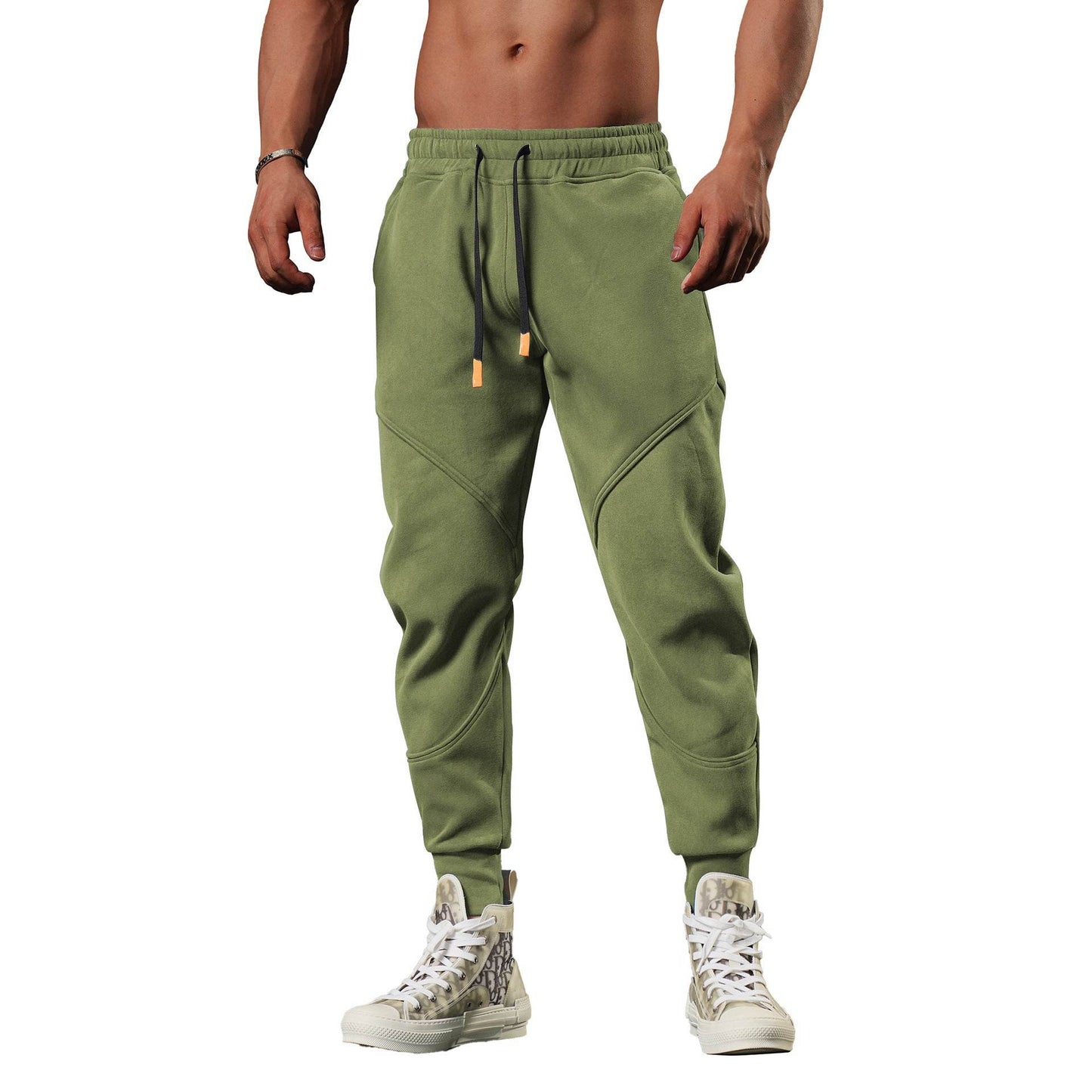 Buycenter Men's Warm Leisure Outdoor Sweatpants - Tapered & Comfortable - Buy Center US