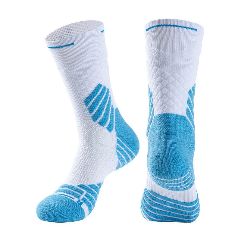 Buycenter High-Top Running Sports Stockings - Sweat Absorbing & Friction Reducing - Buy Center US