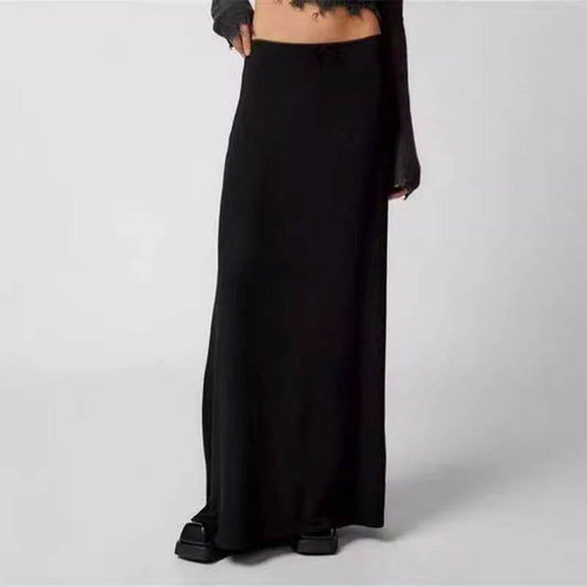 Commuter Half Length Lace Dress - Elegant Solid Color Options - Buy Center US