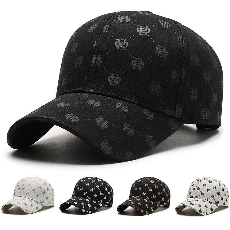 Full Printed Men's Sun-Proof Cap - Adjustable & Breathable for Summer - Buy Center US