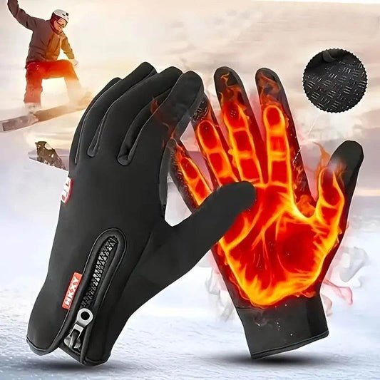Buycenter Men's Winter Sports Gloves - Non-Slip, Windproof & Thick - Buy Center US
