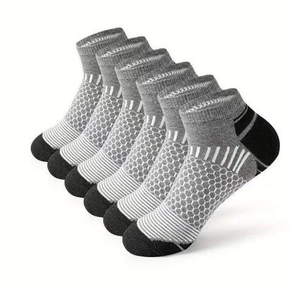 Buycenter Men's Basketball Socks - Breathable, Sweat-Absorbing Ankle Design - Buy Center US
