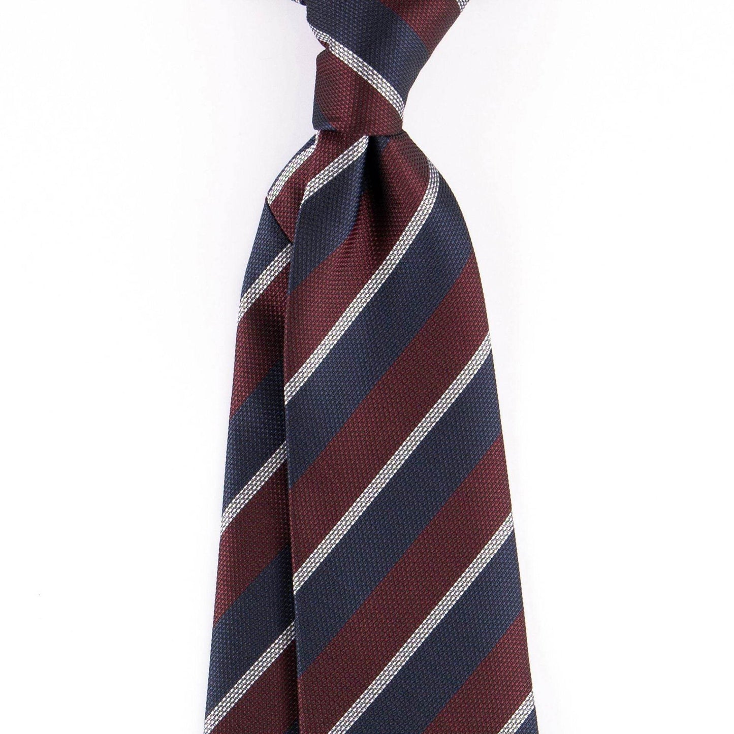 Buycenter Men's Casual Minimalist Bow Tie - Striped Rayon Design - Buy Center US