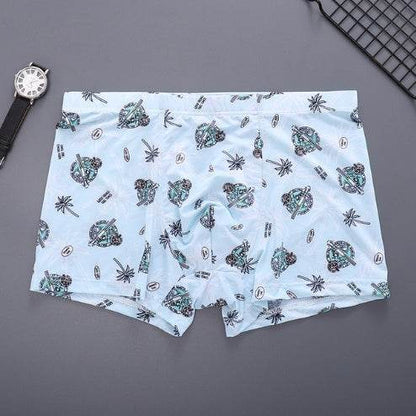 Buycenter Men's Boxer Brief Shorts - Comfortable Mid-Waist Design - Buy Center US
