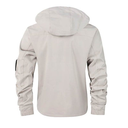Buycenter Men's Hooded Jacket - Spring & Autumn Casual Wear - Buy Center US