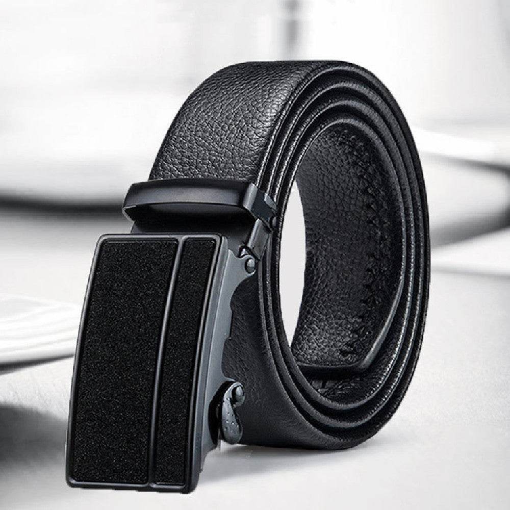 Buycenter Black Bales Catch Men's Belt - Versatile Electroplated Design - Buy Center US