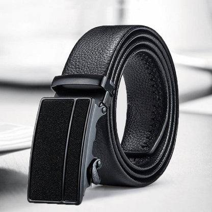 Buycenter Black Bales Catch Men's Belt - Versatile Electroplated Design - Buy Center US