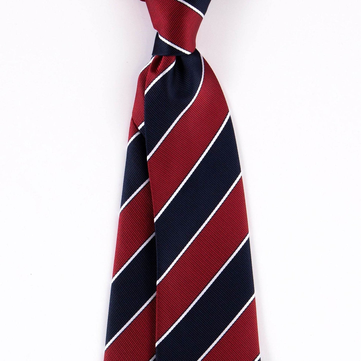 Buycenter Men's Casual Minimalist Bow Tie - Striped Rayon Design - Buy Center US