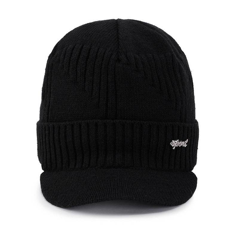 Buycenter Men's Woolen Knitted Pullover Hat - Soft, Warm & Windproof - Buy Center US