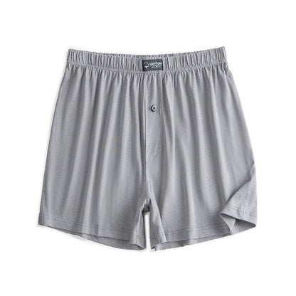 Buycenter Men's Antibacterial Loose Underpants - Comfortable Middle Waist Shorts - Buy Center US