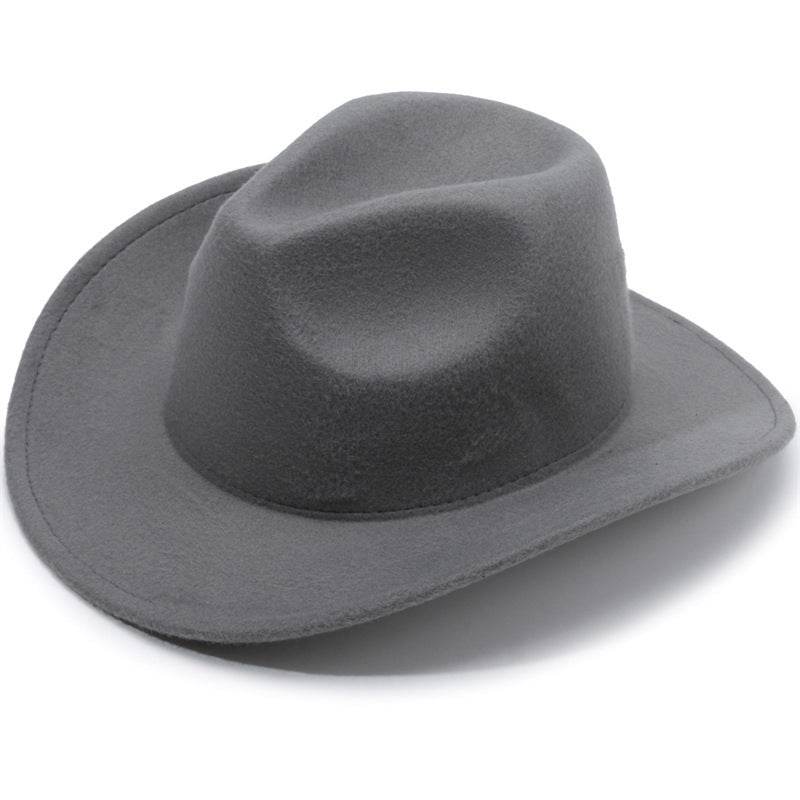 Woolen Cowboy Hat for Men & Women - Adjustable Ethnic Style Summer Accessory - Buy Center US