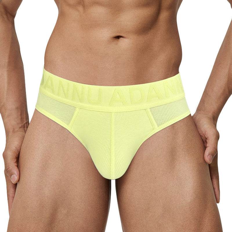 Buycenter Men's Briefs - Sexy, Breathable Cotton with Embossed Pattern - Buy Center US