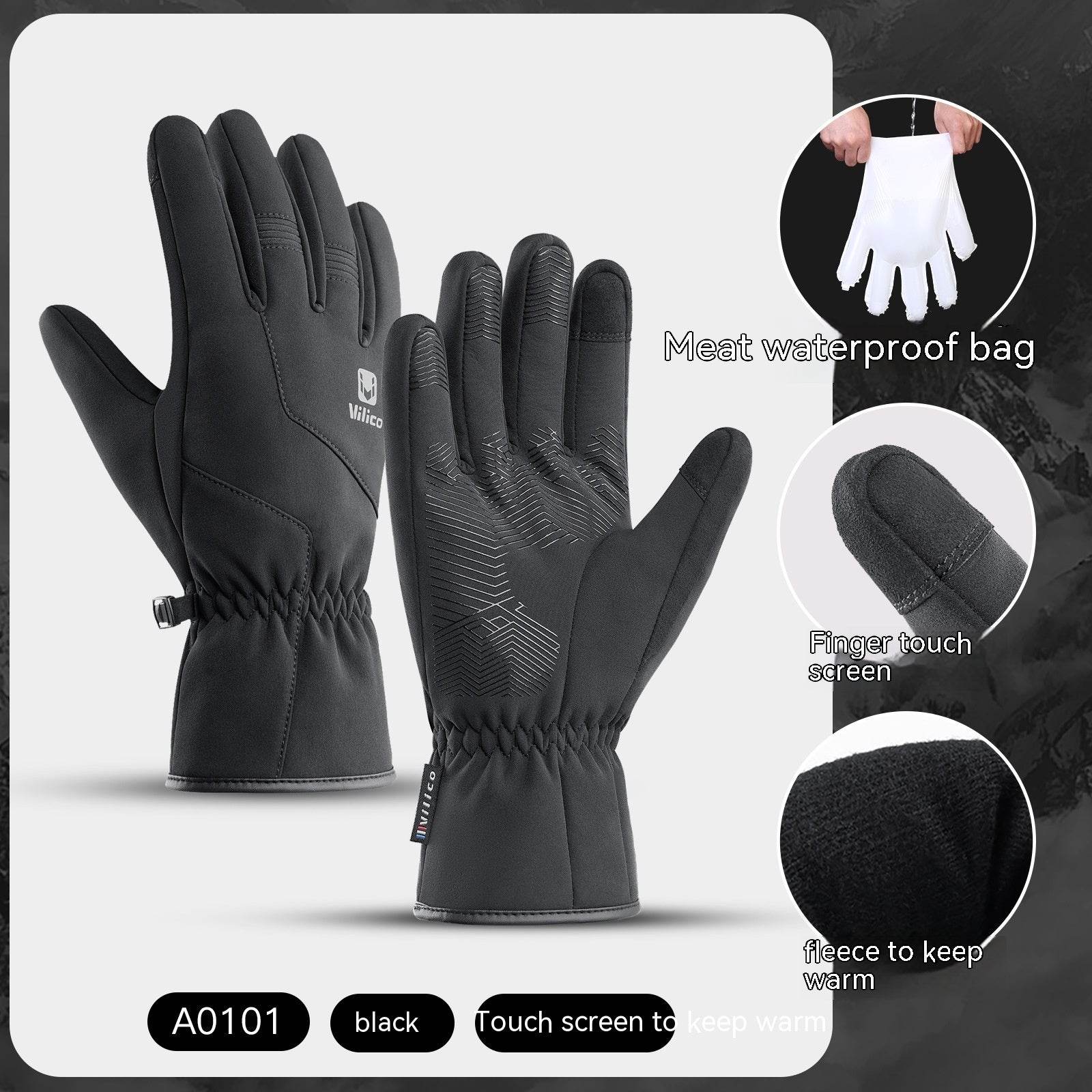Buycenter Waterproof Winter Gloves - Touch Screen, Windproof & Warm - Buy Center US