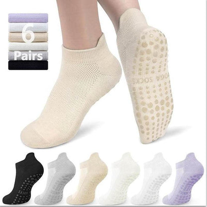 Stylish Non-Slip Athletic Socks - Combed Cotton, Perfect for Summer - Buy Center US
