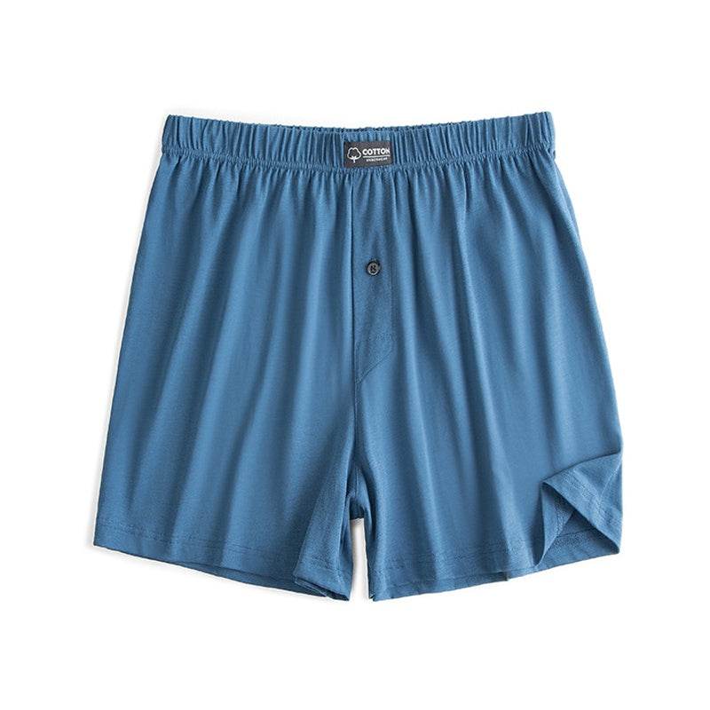Buycenter Men's Antibacterial Loose Underpants - Comfortable Middle Waist Shorts - Buy Center US
