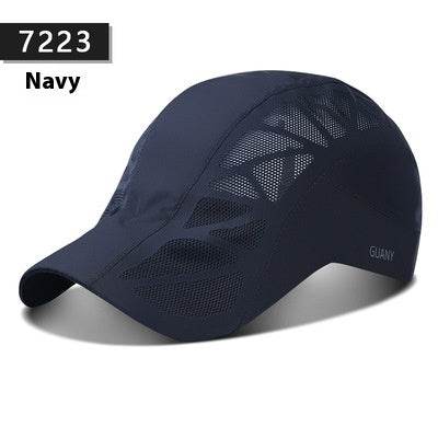 Fashionable Quick-Dry Baseball Cap - Summer Sun Protection, Breathable - Buy Center US
