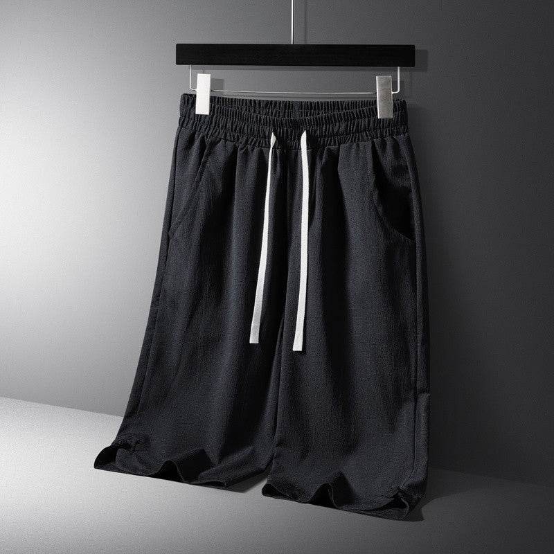 Buycenter Men’s Casual Cotton-Linen Shorts Set - Short Sleeve, Multiple Sizes - Buy Center US