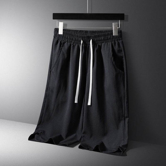 Buycenter Men’s Casual Cotton-Linen Shorts Set - Short Sleeve, Multiple Sizes - Buy Center US