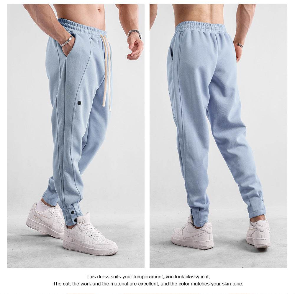European & American Casual Men's Trousers - Light & Dark Colors Available - Buy Center US
