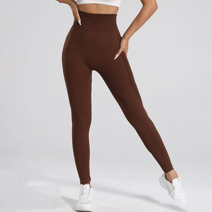 Seamless High Waist Fitness Pants - Yoga & Running Sports for Women - Buy Center US