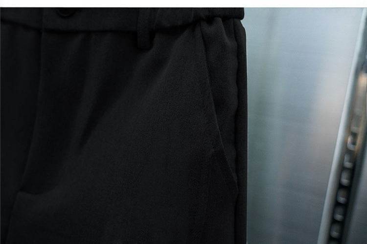 Loose Tapered Harem Cropped Pants - Casual Korean Style for Teens - Buy Center US
