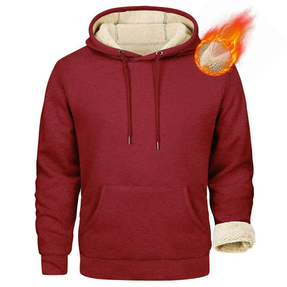 Buycenter Casual Cashmere Hoodie Cardigan - Slim Fit, Long Sleeve, 10 Colors - Buy Center US