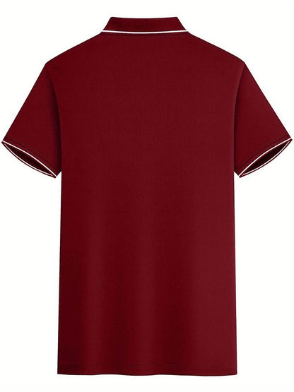 Men's Milano Print Polo Shirt & Pants Set - Casual Summer Fashion - Buy Center US