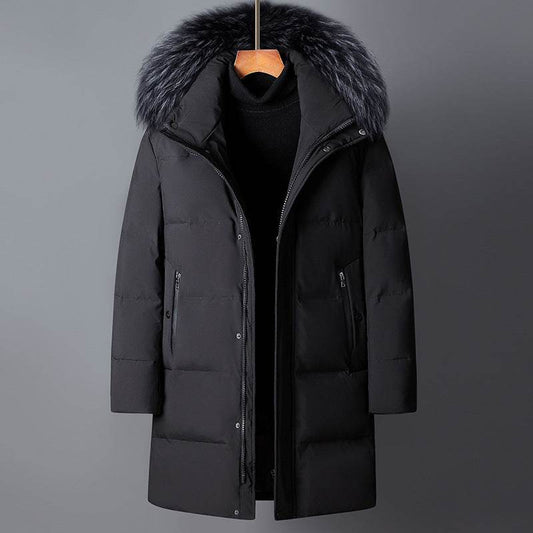 Buycenter Men's Loose Down Jacket - Cozy, Stylish & Casual Wear - Buy Center US
