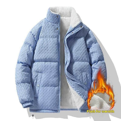 Buycenter Thickened Cotton-Padded Casual Cardigan for Men - Multiple Colors - Buy Center US