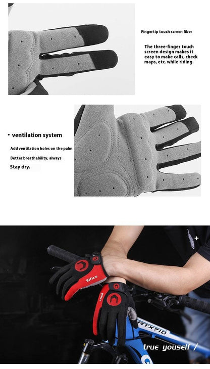 Buycenter Touchscreen Fitness Gloves - Anti-Slip, Unisex Cycling Gear - Buy Center US