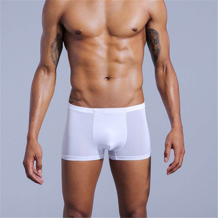 Buycenter Translucent Elastic Boxer Shorts - Comfortable and Hip Lifting - Buy Center US