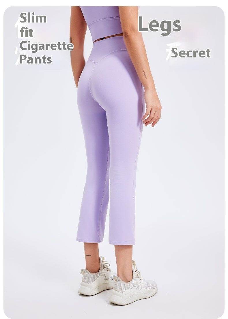 Women's High Waist Slim Fit Yoga Pants - Lightweight & Comfortable for Fitness - Buy Center US