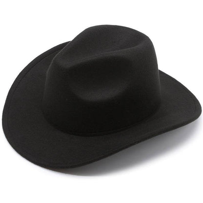 Woolen Cowboy Hat for Men & Women - Adjustable Ethnic Style Summer Accessory - Buy Center US