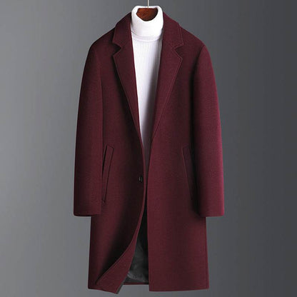 Buycenter Korean Style Wool Coat - Thickened Velvet for Winter Warmth - Buy Center US