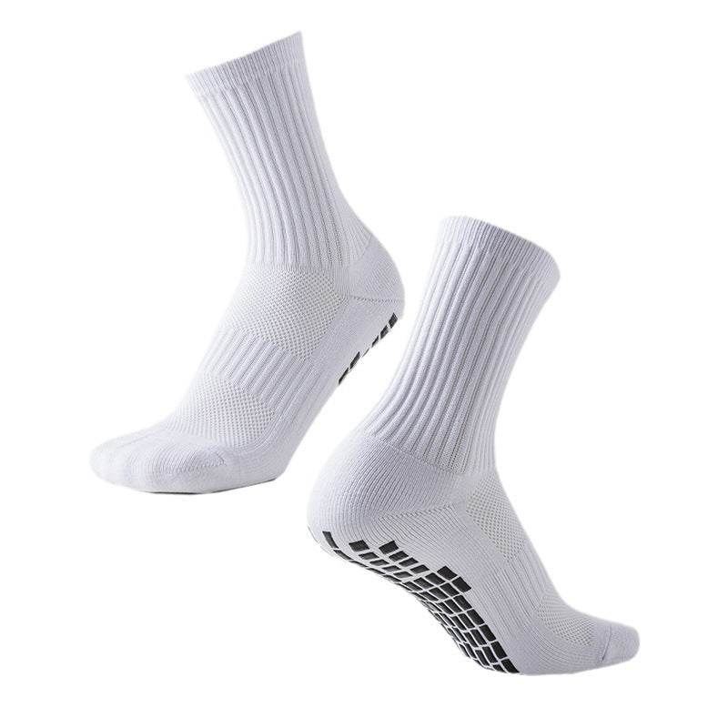 Solid Color Non-Slip Football Socks - Shock-Absorbing and Wear-Resistant - Buy Center US