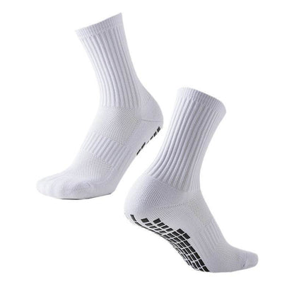 Solid Color Non-Slip Football Socks - Shock-Absorbing and Wear-Resistant - Buy Center US
