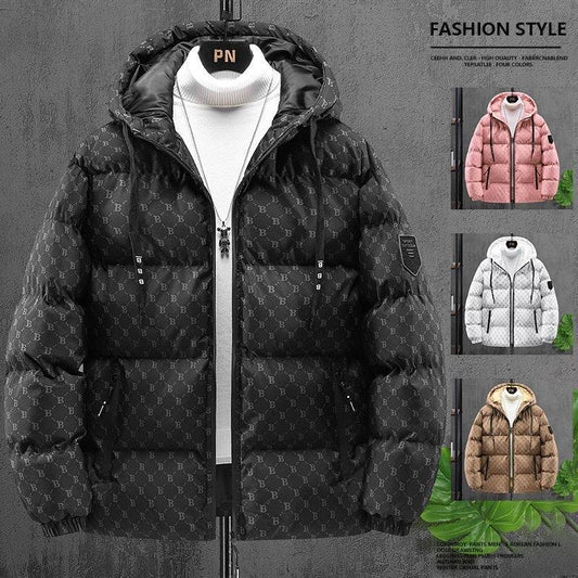 Buycenter Men's Thickened Cotton-padded Coat - Warm & Loose Fit - Buy Center US