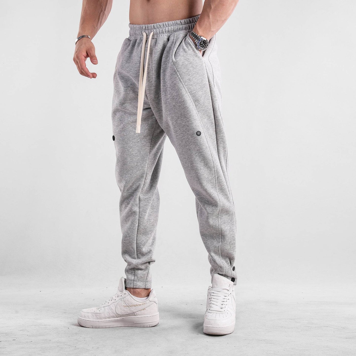 European & American Casual Men's Trousers - Light & Dark Colors Available - Buy Center US