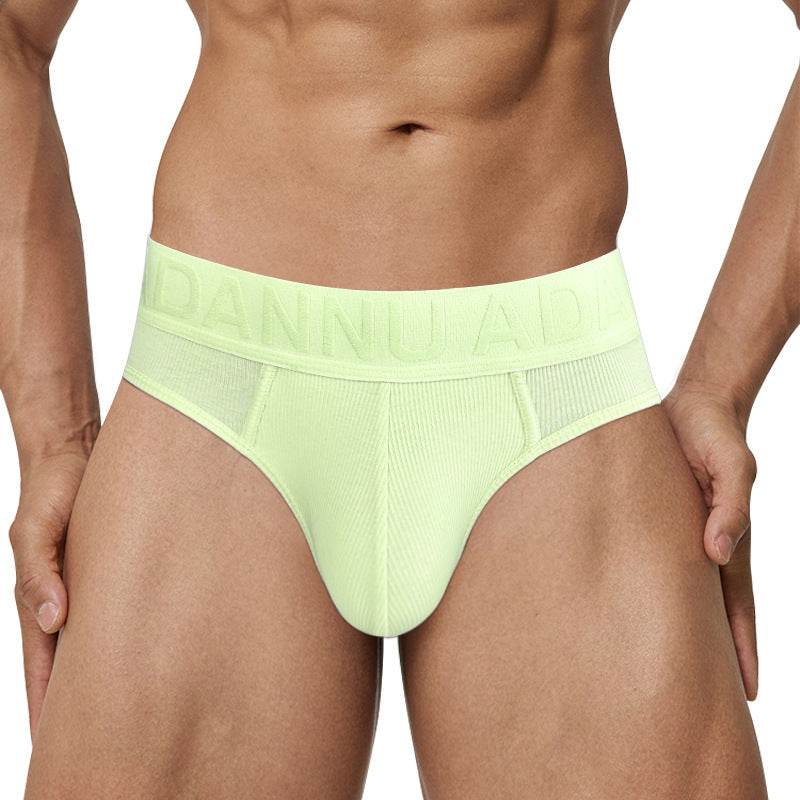 Buycenter Men's Briefs - Sexy, Breathable Cotton with Embossed Pattern - Buy Center US