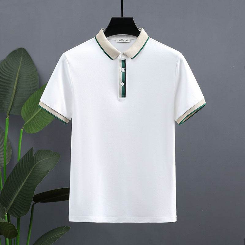 Summer Cotton Polo Shirt - Short Sleeve T-Shirt for Casual Wear - Buy Center US