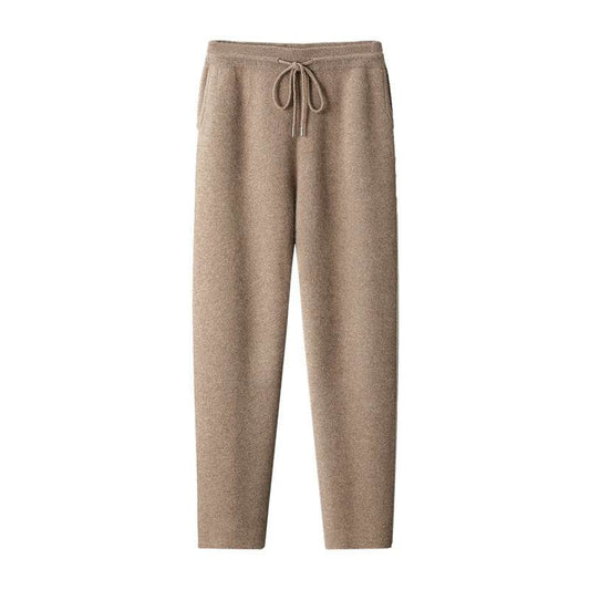 Buycenter Cashmere Men's Loose Knitted Pants - Thickened Casual Trousers - Buy Center US